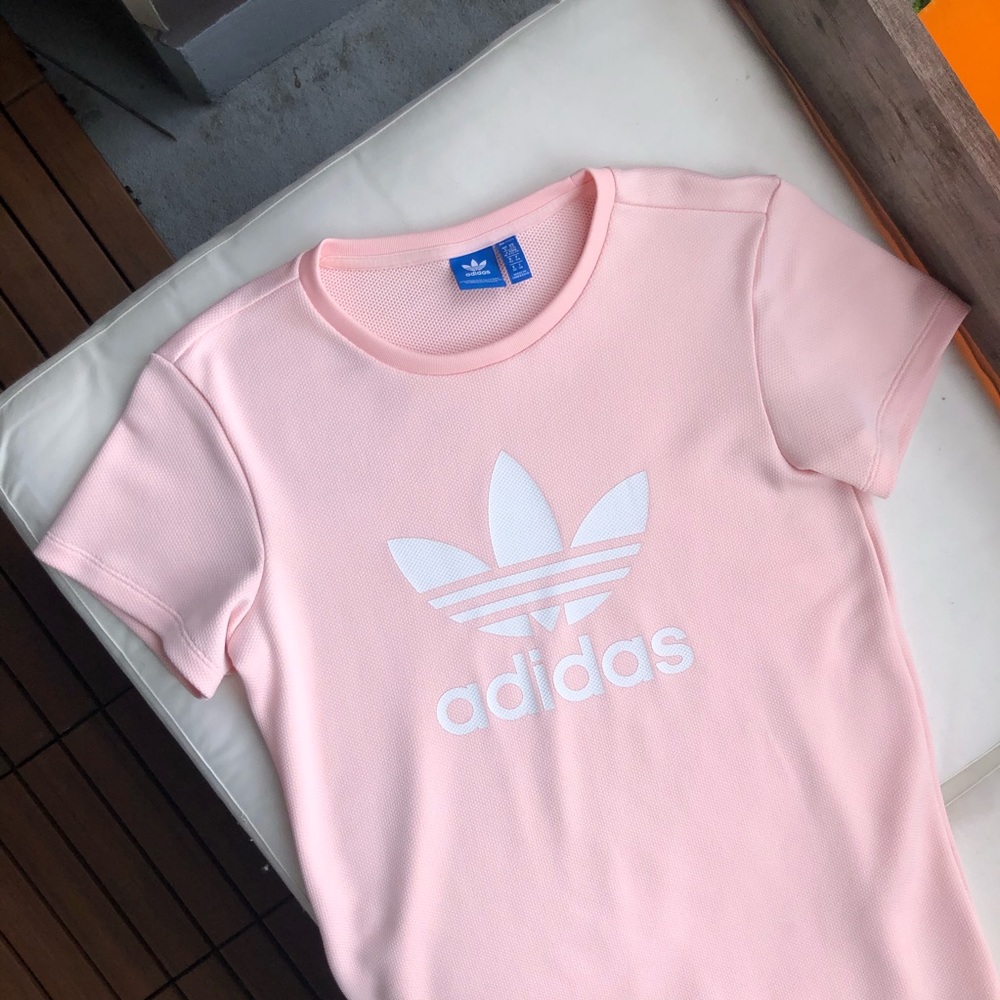 Adidas Trefoil Tee Dress - Picture 7 of 10